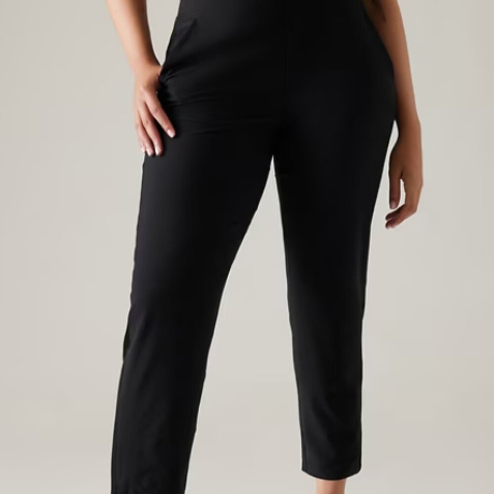 Athleta Brooklyn Ankle Pant Plaid size 2 like new